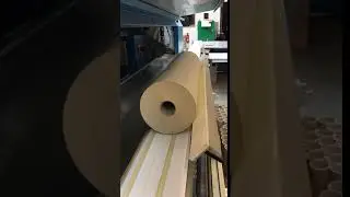 Einblick 3 - fertige Secare Graspapierrolle, Packpapier-Rolle
