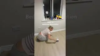 PART 8 🪚🛠️🔨🛏️🪜 #diy #bedroomrenovation #laminateflooring #decoratingmybedroom