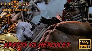 Kratos vs Hercules 🔥 Pertarungan Paling Brutal | God of War 3 Subtitle Indonesia
