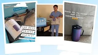 Nurse Week Gift Unboxing from Advantis Medical Staffing #shorts