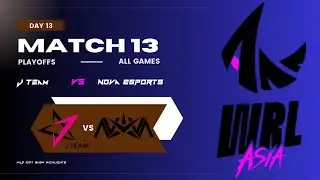 Wild Rift League Asia 2023 Season 1 - J Team VS Nova Esports - Match 13 All Games - Playoffs