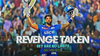 MI vs GT &bull; Mumbai Indians won &bull; Revenge Taken 😈&bull; Mumbai Indians vs Gujrat Titans &bull;