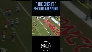 Peyton Manning&rsquo;s pre-snap reads were legendary. #Shorts