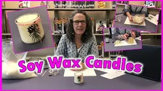 Soy Wax Peppermint Candles