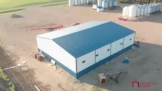 8,000 sq. ft. (80x100) shop by Northern Steel Buildings