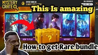 how to get mystery crate rare bundle || 100% trick to get Rare bundle ||