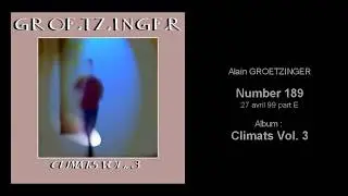 Alain Groetzinger - Climats Vol 3 - 