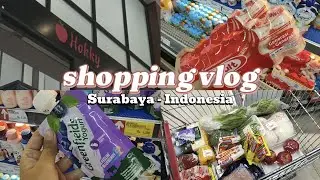 shopping in Indonesia vlog🇮🇩 || grocery shopping with prices💸 || at Hokky Supermarket 🛒