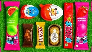 ASMR: Unwrapping Colorful Candies, Chocolate & Surprise Treats | Ultra Satisfying Candy Sounds