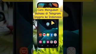 Cara Mengubah Bahasa di Telegram Inggris ke Indonesia #ubahbahasatelegram #gantibahasatelegram