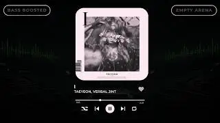 [BASS BOOSTED+EMPTY ARENA] TAEYEON(태연) - I (FEAT VERBAL JINT)