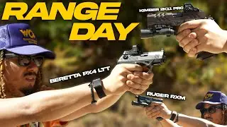 День стрельбища с НОВЫМ ОРУЖИЕМ! Ruger RXM, KIMBER 2K11 PRO Royal, BERTTA PX4 Langdon Tactical!