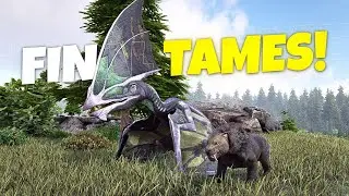 Taming Tapejera & Sabertooth in Redwood Hardcore Survival - Ep 37 | Hindi - Ark Mobile