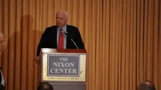 Sen. John McCain Speaks at National Policy Conference