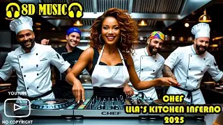 8D Audio Chef Lila's Kitchen Inferno 2025🎧| Female Vocal Bass | No Copyright Techno | Royalty-Free