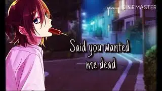 Nightcore - Maniac - Lyrics