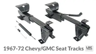 Bench Seat Tracks for 1969-72 Chevy & GMC Trucks - LMC Truck
