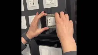 #unboxing - Modul Priză Simplă &Icirc;ngustă LUXION