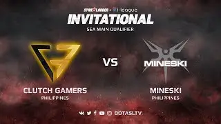 Clutch Gamers против Mineski, Первая карта, SEA квалификация SL i-League Invitational S3