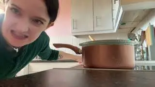 Just a girl making fudge | Small reading update 
