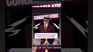 G-DRAGON Wins Best Male Singer 2025! 🔥 | Brand of the Year Awards #gdragon #지드래곤 #gd #kpopshorts