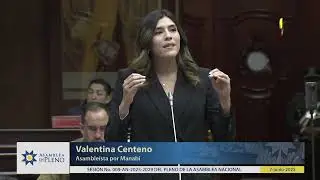 Asambleísta Valentina Centeno - Sesión 009 - #LeySolidaridadNacional