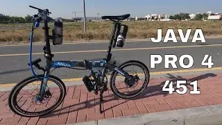 Java Pro 4 451 Folding Bike  Quick Setup Check