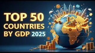 TOP 50 COUNTRIES BY GDP 2025 💰 WORLD ECONOMY RANKINGS