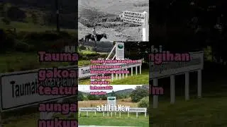 The Longest Place Name in the World. #viral #youtubeshorts #viralvideo #facts
