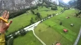 GAMMA LABS- Johnny Strange Wingsuit base jumping