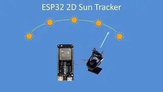 Tech Note 108 - ESP32 2D Sun Tracker using servo controlled gimbal