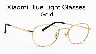 Xiaomi Blue Light Glasses Gold ✨ | Stylish Eye Protection for Work & Gaming