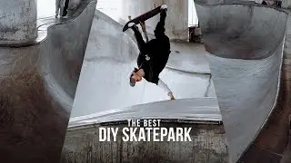The Best DIY Skatepark (Built by Skateboarders)