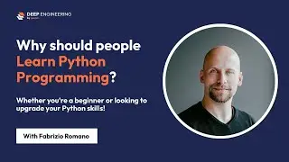 👉Why TECH People NEED Python Programming Skills? | Learn Python Programming with Fabrizio Romano✅