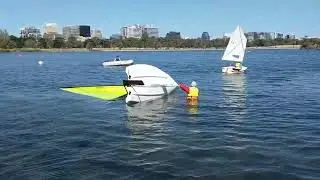 Albert Sailing Club -  Learn to Sail  - Capsize Recovery