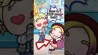 HACK HOW TO FLIP YOUR HAIR! 😱 #avatarworld #avatarworldhacks