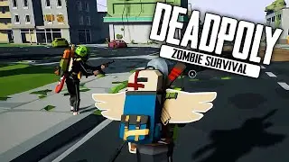 ★ Deadly Weapon Key Card Search ★ DeadPoly: Zombie Survival (Ep.7)