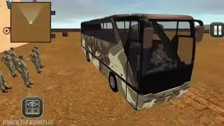 Army Bus Driving 2017 - Android Gameplay FHD