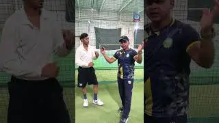 🏏 Spot Correction&mdash;Off-Spinner in Action! #mamscricketacademy