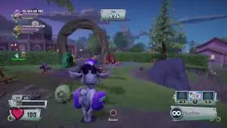 Zomburger Goat Backyard Gameplay - PvZGW 2 Glitch