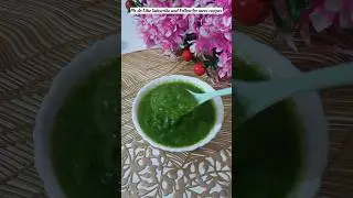 Apple ki Chatpati Chutney 😘😍 #chutney #greenchutney #food #foodclips #recipe #foodshorts #shorts