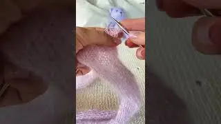 How to knit a beautiful bow 💜