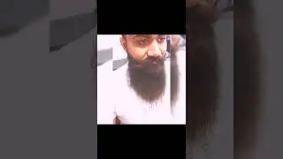 full beard straight 😎 #hairstyle #haircut #barber #barbershop #beard #beardstyle #ravan #agoribaba #