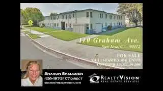 110 Graham Ave. San Jose CA 95112  Multi-Family 16 Units