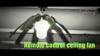 8 Blade ceiling fan hans lightings