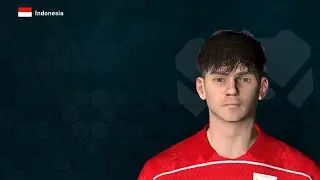Matt Baker (Indonesia U-17) - Face Build PES 2017