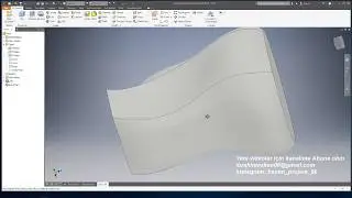 inventor loft komutu kati model oluşturma Rails komutu iam. ipt. idw. dwg.