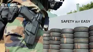 CYTAC Duty Holster fit Glock 17 Gen(1.2.3.4.5) Duty Level III