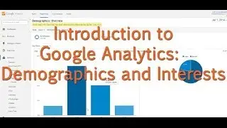 [Tutorial] Google Analytics - Demographics and Interests
