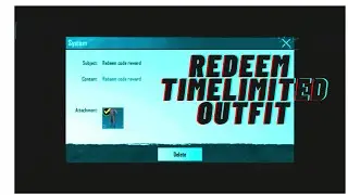 WEEKLY WISHES REDEEM FREE TIMLIMITED OUTFIT USING REDEEM CODE | PUBG | MALAYALAM | MINTRO GAMING